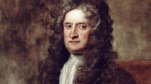 牛顿的照片,科学巨匠的神秘面容